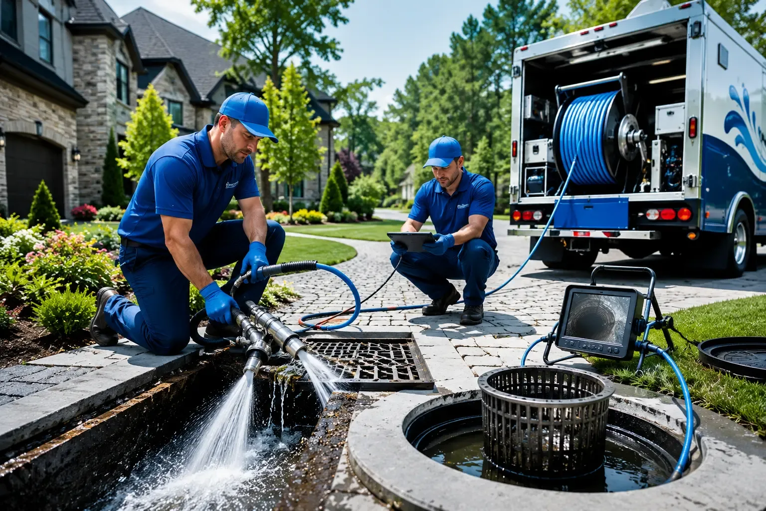 Local outdoor drain cleaning professionals in Muenster, TX